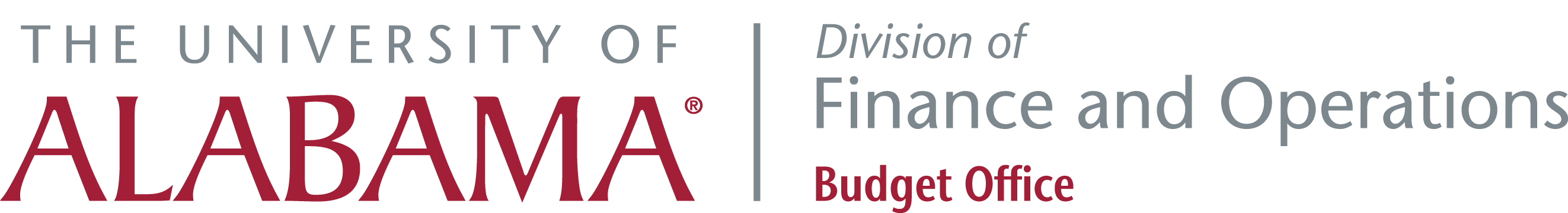 Finance and Operations - Budget Office